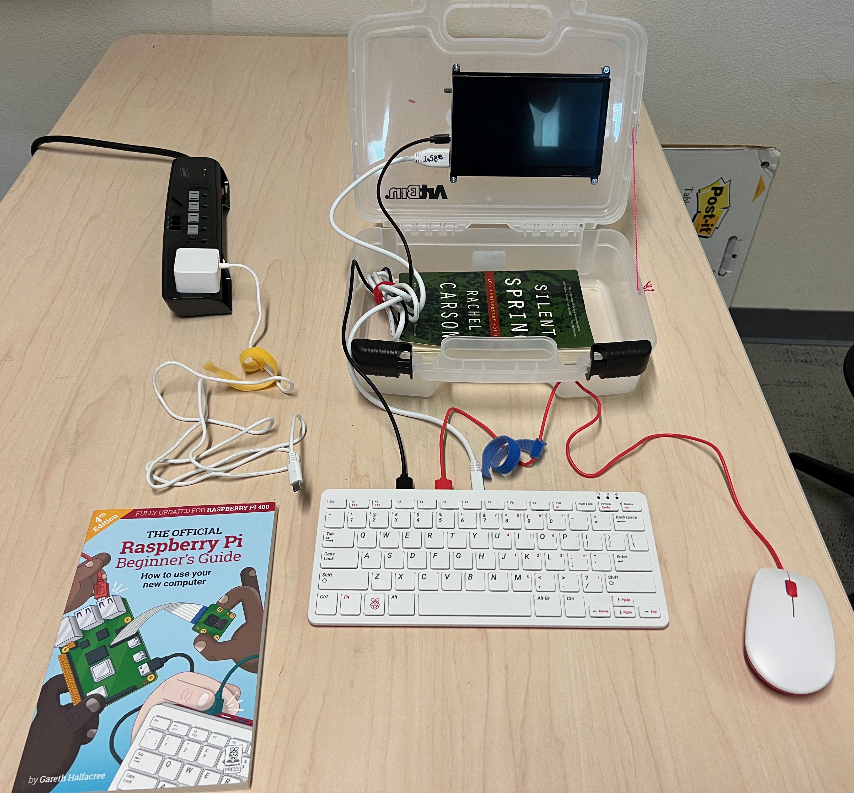 Assembled computer